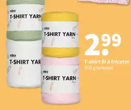 Wibra Wibra t-shirt fil à tricoter offre