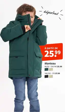 Wibra Manteau offre