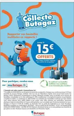 Intermarché Express Butagaz offre