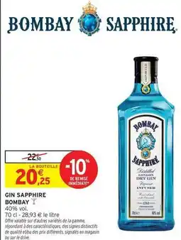 Intermarché Express Signal - gin offre
