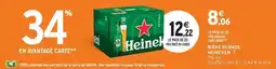 Intermarché Express Heineken - bière blonde offre