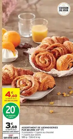 Intermarché Express Assortiment de viennoiseries offre