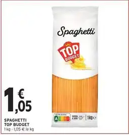 Intermarché Express Top budget - spaghetti offre