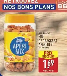 ALDI Sun - mix de crackers apéritifs offre