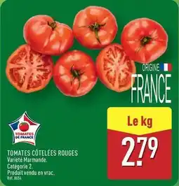 ALDI Tomates côtelees rouges offre