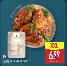 ALDI Hauts de cuisse de poulet offre
