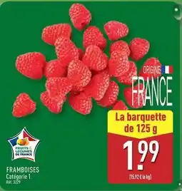 ALDI Framboises offre