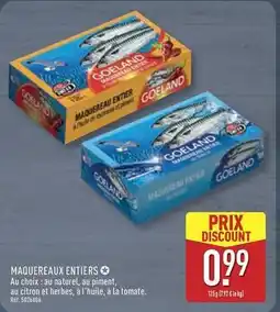 ALDI Maquereaux entiers offre