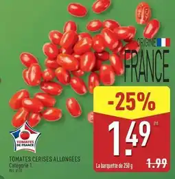 ALDI Tomates cerises allongées offre