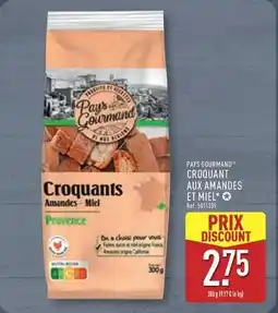 ALDI Paysan gourmand - croquant aux amandes et miel offre