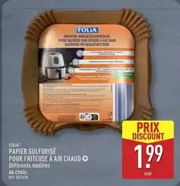 ALDI Folia - papier sulfurisé pour friteuse a air chaud offre