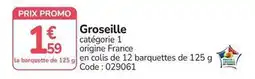Promocash Promo - groseille offre
