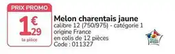 Promocash Promo - melon charentais jaune offre