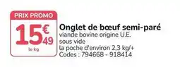 Promocash Promo - onglet de bœuf semi-pare offre