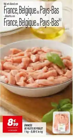 Netto Banques de filets de poulet offre