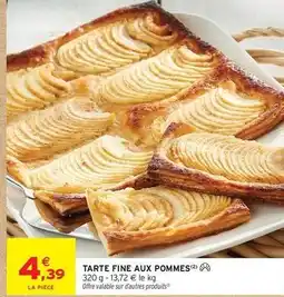 Intermarché Tarte fine aux pommes offre