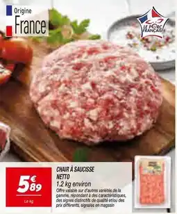 Netto Netto - chair à saucisse offre