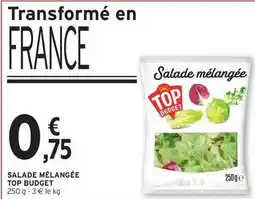 Intermarché Top budget - salade melangee offre