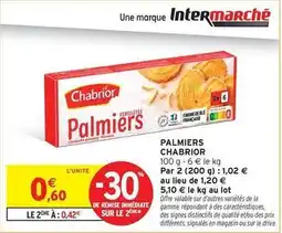 Intermarché Chabrior - palmiers offre