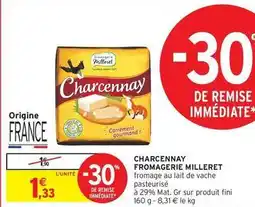 Intermarché Fini - charcennay fromagerie offre
