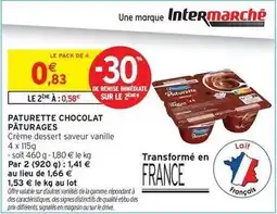 Intermarché Paturages - paturette chocolat offre