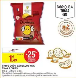 Intermarché Thaas - chips goût barbecue hve offre