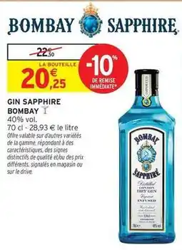 Intermarché Signal - gin offre