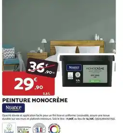 Bricomarché Facile - peinture monocreme offre