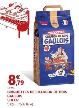 Intermarché Briquettes de charbon de bois offre