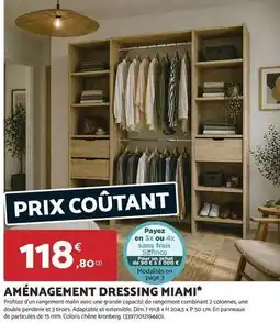 Bricomarché Dim - amenagement dressing miami offre