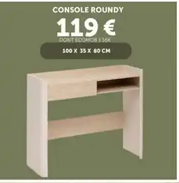 Centrakor Console roundy offre