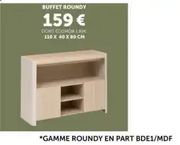 Centrakor Buffet roundy offre