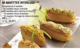 E.Leclerc NAVETTES INTERLUDE offre