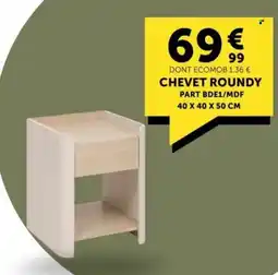 Centrakor Chevet roundy offre
