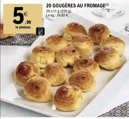 E.Leclerc Gougères au fromage offre