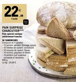 E.Leclerc PAIN SURPRISE CHARCUTIER offre