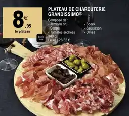 E.Leclerc PLATEAU DE CHARCUTERIE GRANDISSIMO offre
