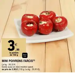 E.Leclerc MINI POIVRONS FARCIS offre