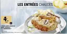 E.Leclerc L'EXCELLENTE COQUILLE SAINT-JACQUES* À LA NORMANDE offre
