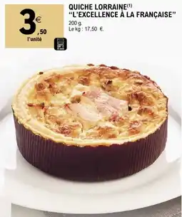 E.Leclerc QUICHE LORRAINE offre