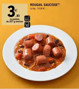 E.Leclerc ROUGAIL SAUCISSE offre