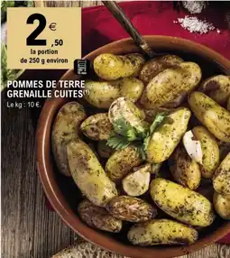E.Leclerc POMMES DE TERRE GRENAILLE CUITES offre