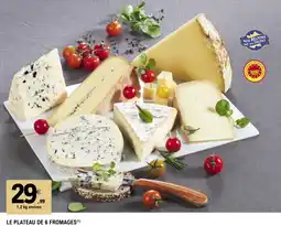 E.Leclerc Le plateau de 6 fromages offre