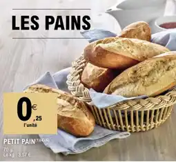 E.Leclerc PETIT PAIN offre