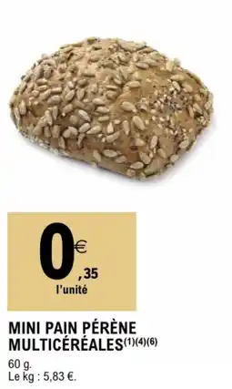 E.Leclerc MINI PAIN PÉRÈNE offre