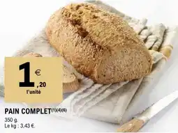 E.Leclerc PAIN COMPLET offre