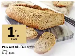 E.Leclerc PAIN AUX CÉRÉALES offre