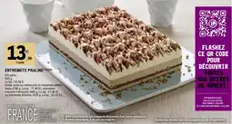E.Leclerc Entremets praliné offre