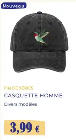 Noz CASQUETTE HOMME offre