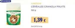 Noz Tutti Fruity Céréales Granola Fruits offre